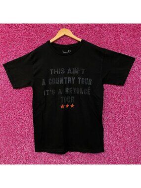 Beyonce Cowboy Carter Rodeo Chitlin Circuit Tour T-Shirt Large